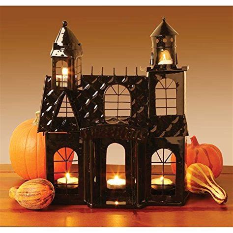 amazon metal haunted castle house candle votive tealight target yankee|Amazon.com: Haunted House Candle.